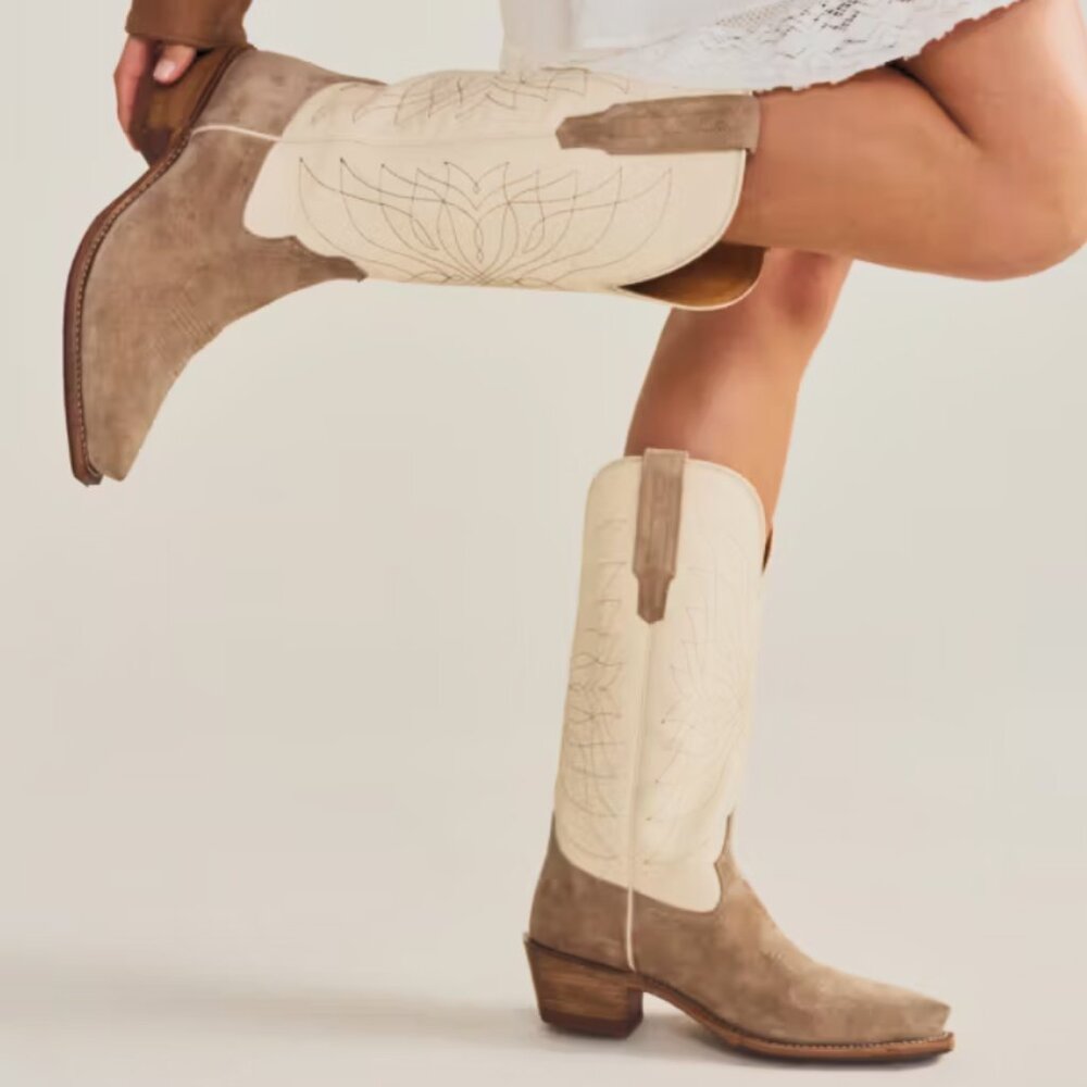 Tecovas Annie Monarch - Sand/Bone - Size 10